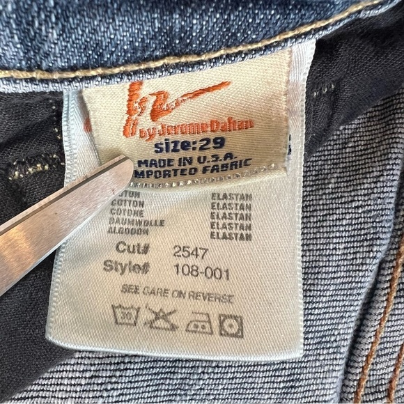 CITIZENS OF HUMANITY Denim Ric Rac #108 Stretch Low Waist Bootcut Jeans Size 29 - Picture 9 of 12